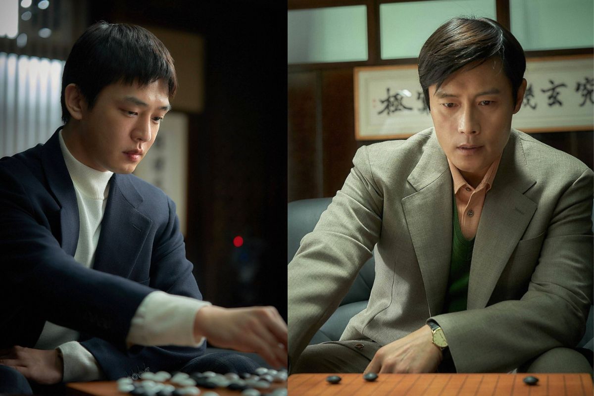 Yoo Ah In and Lee Byung Hun in "The Match". Photo: Producer of The Match
