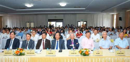 More than 500 delegates representing nearly 27,000 members of the Vietnam Journalists Association attended the Conference. Photo: The Vu