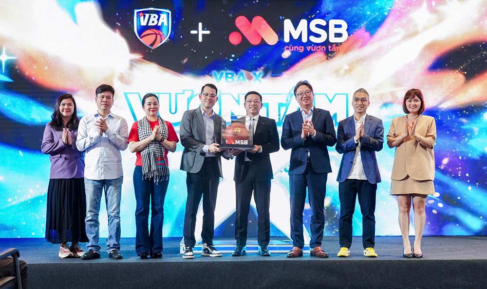 Representatives of VBA and MSB at the signing ceremony on April 19. Photo: VBA