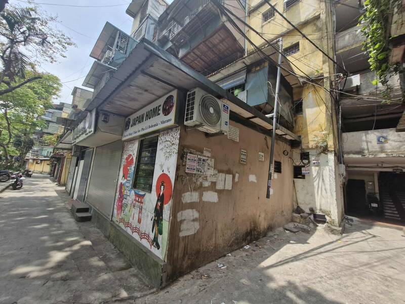 A corner of Nghia Tan apartment complex (Cau Giay district, Hanoi). Photo: Thu Giang