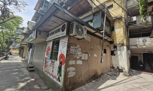 Một góc khu tập thể Nghĩa Tân (quận Cầu Giấy, Hà Nội). Ảnh: Thu Giang