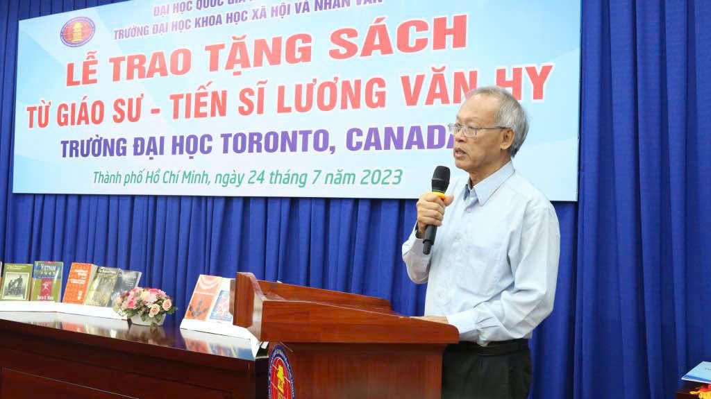 Profesor Luong Van Hy - Universidad de Toronto, Canada como profesor visitante en la Universidad de Hong Kong-CMC. Imagen: La escuela
