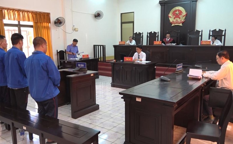 3 drug-related defendants were sentenced to prison.