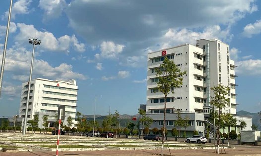 Các trụ sở làm việc, tài sản công tại tỉnh Kon Tum sẽ sắp xếp lại để quản lý hiệu quả, trước khi sáp nhập với tỉnh Quảng Ngãi. Ảnh: Thanh Tuấn