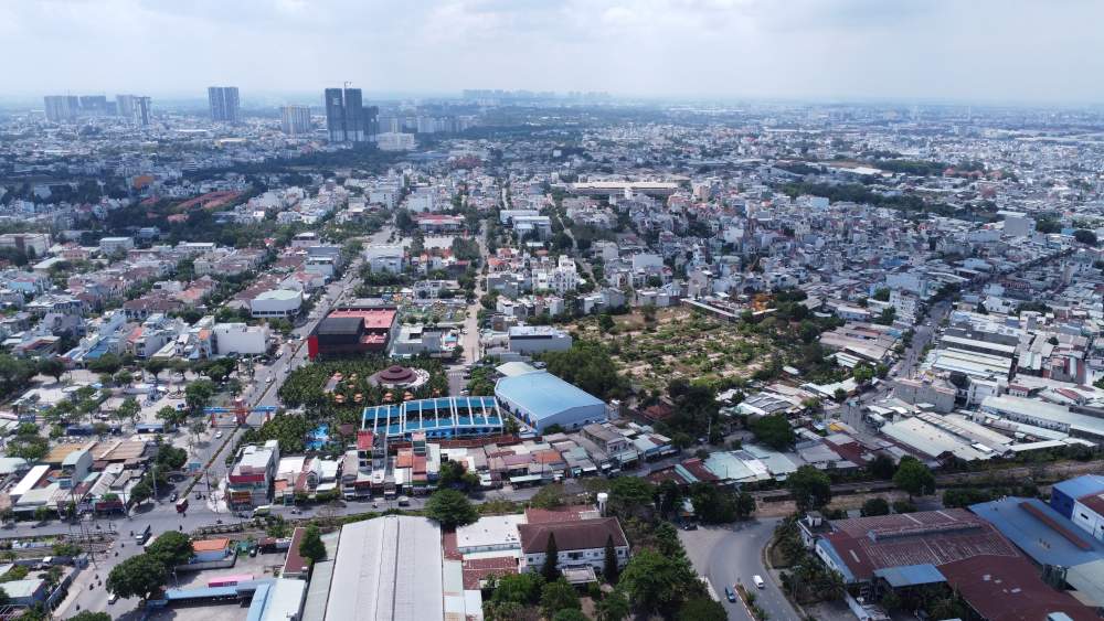 Di An city is one of the dynamically developing urban areas in Binh Duong. Photo: Dinh Trong