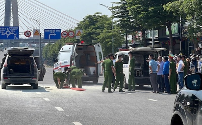 A horrific murder case on Hoang Thi Loan Street, Da Nang. Photo: Viet Niem