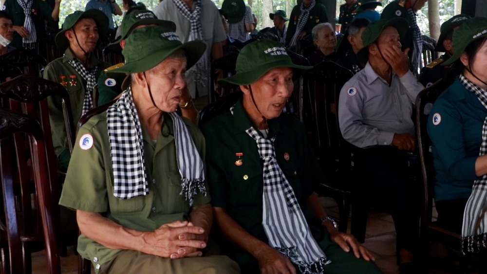 El veterano recalco la batalla historica durante su visita a la Tierra de Fuji