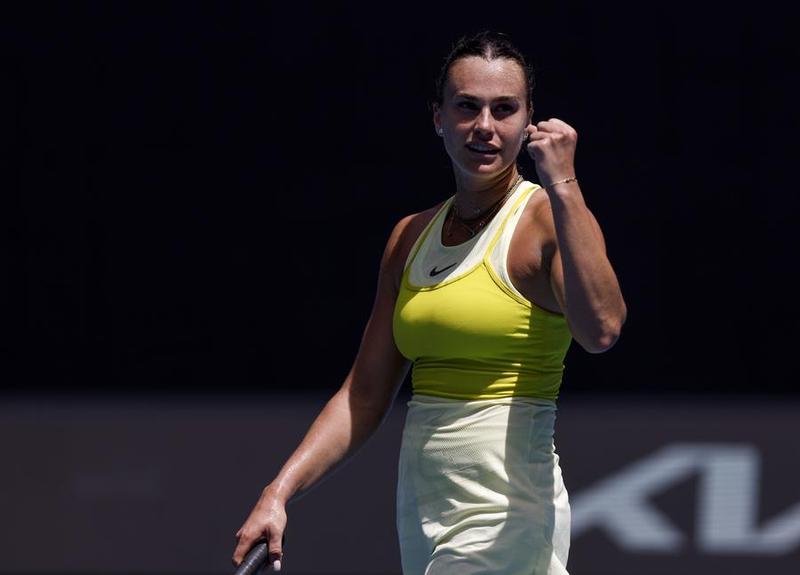 Snooker Aryna Sabalenka has been the No. 1 in the women's singles world since the end of 2024. Photo: Xinhua