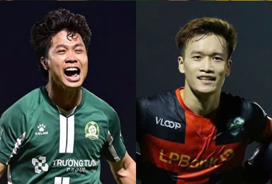 Hoàng Đức và Công Phượng dẫn đầu các thông số tại giải hạng Nhất