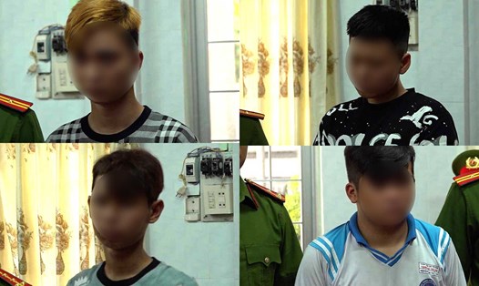 4 đối tượng bị bắt tạm giam về hành vi can tội gây rối trật tự công cộng.