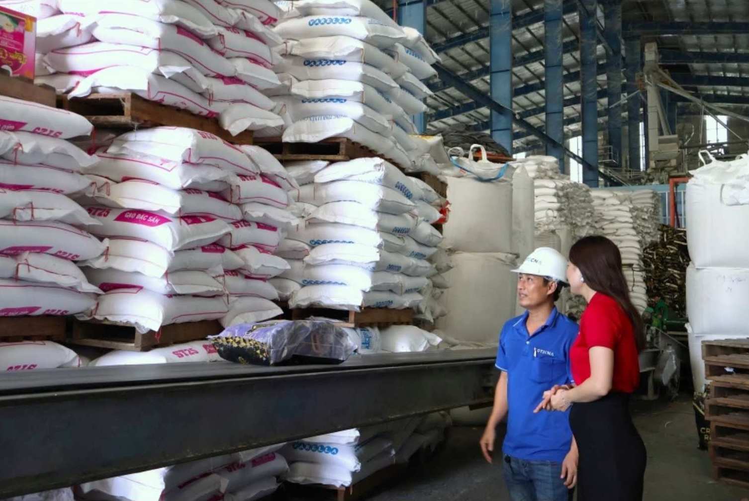Agribank rot hang tram nghin ti dong ho tro doanh nghiep phat trien, tham gia vao chuoi cung ung toan cau. Anh: Agribank