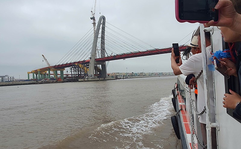 Hai Phong aims to develop river tourism in the coming years. Photo: Mai Chi