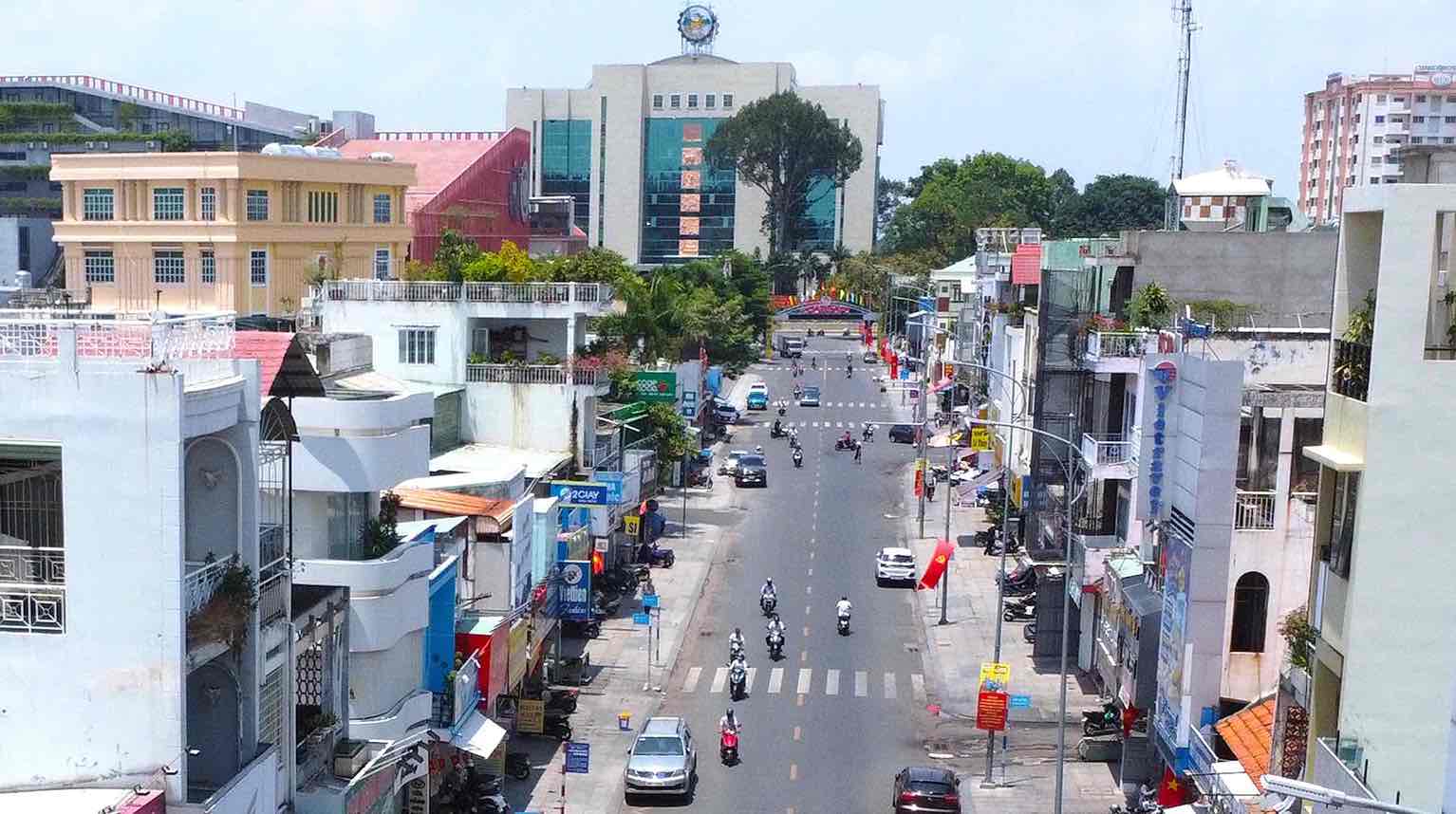 Bien Hoa city center, Dong Nai province. Photo: HAC
