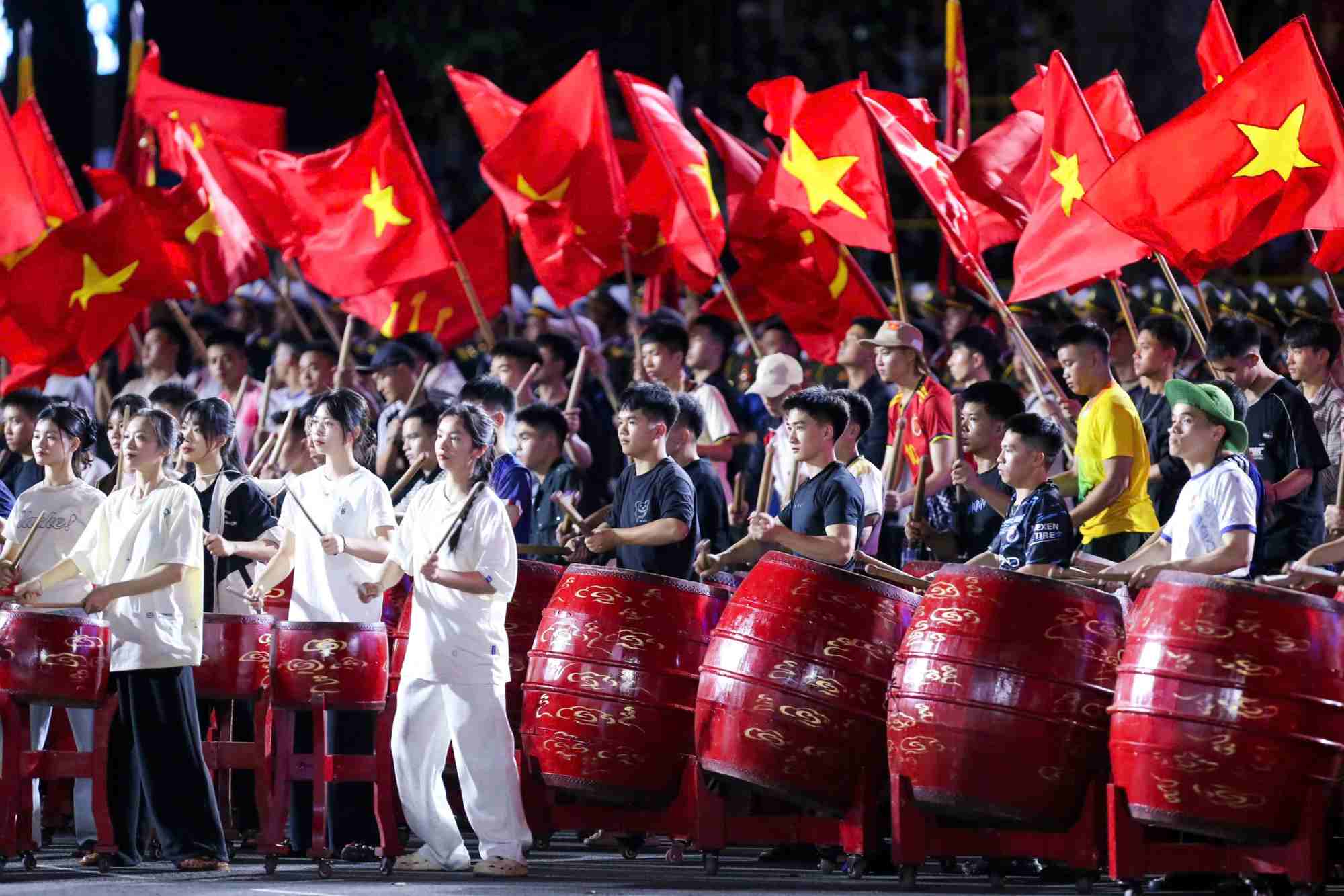 Man trong hoi cua hoc vien Hoc vien Canh sat. Anh: Anh Tu