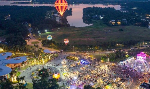 Festival Khinh khí cầu Vĩnh Phúc 2025 được nhiều người mong chờ. Ảnh: BTC