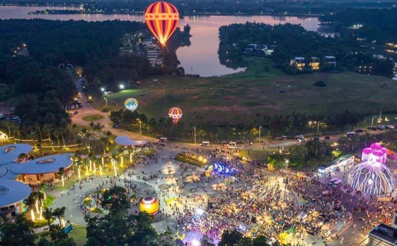 The Vinh Phuc Hot air balloon Festival 2025 is eagerly awaited by many people. Photo: Organizing Committee