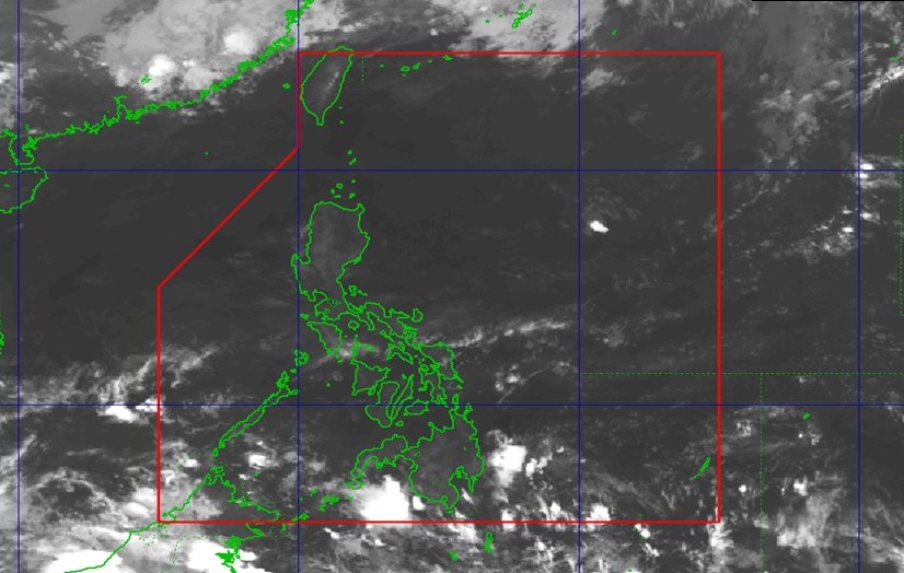 El 23 de abril no hubo bajas cerca del Mar del Sur, pero se espera que aparezca una baja cerca de Filipinas el 30 de abril. Imagen de PAGASA