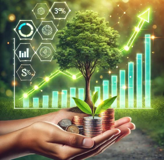 La transicion verde tiene que tener una direccion financiera para tener exito. Imagen de la ciudad de Seonggiang