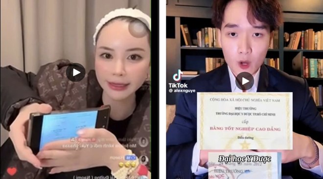 Phát hiện vụ nghi dùng bằng tốt nghiệp giả quảng cáo dịch vụ làm đẹp trái phép