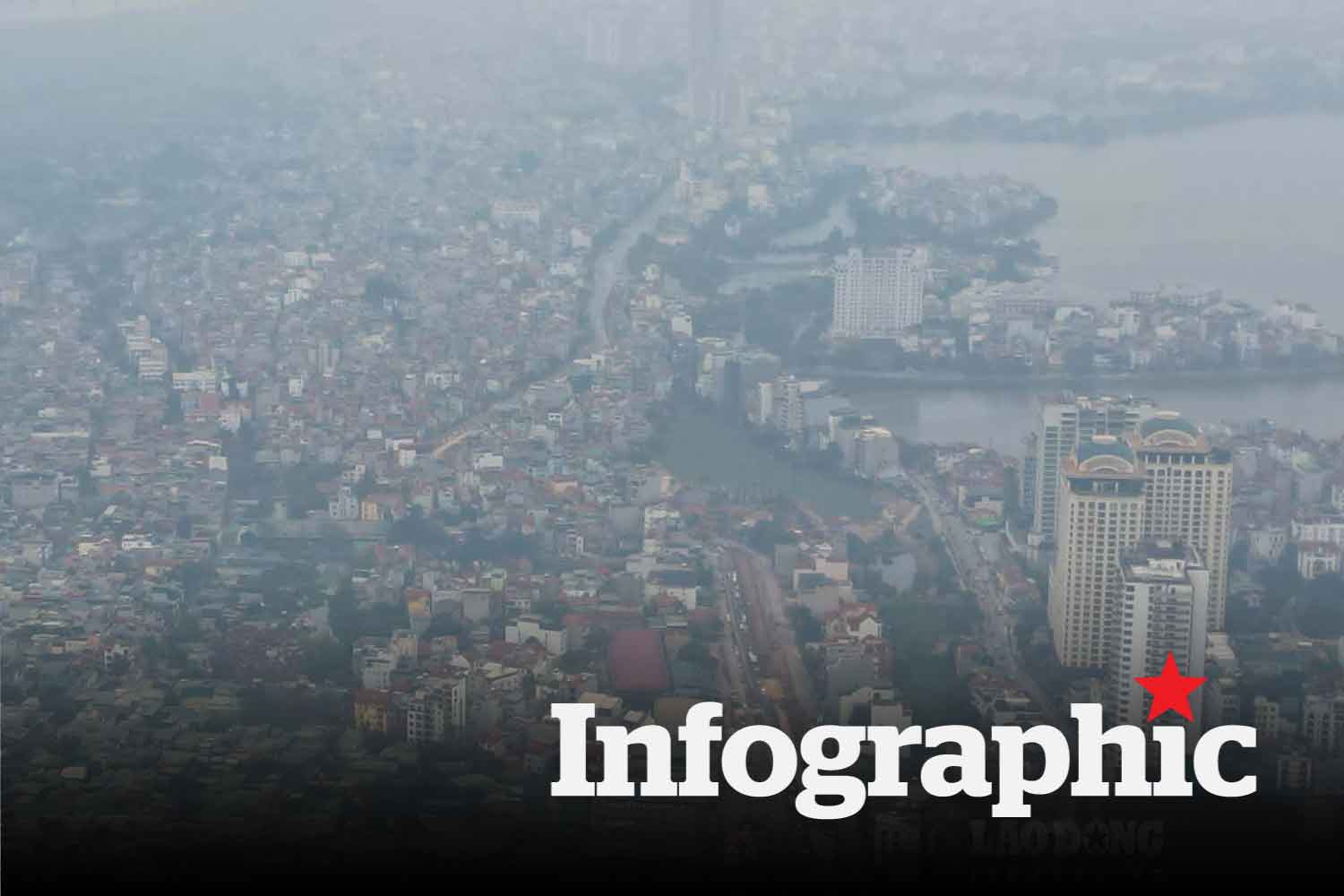 Chất lượng không khí 23.4: Hà Nội trong top 5 ô nhiễm