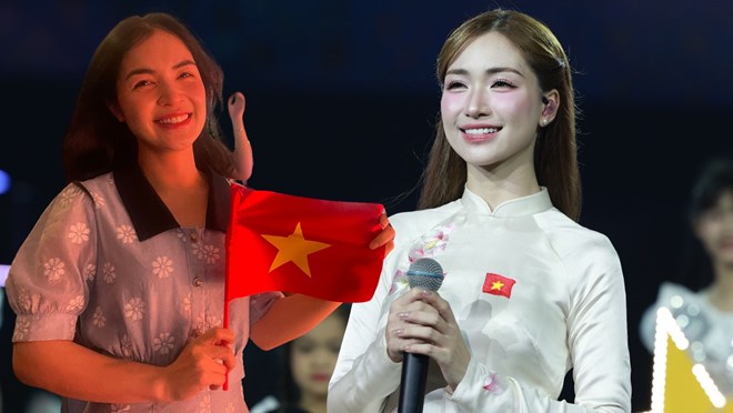 Chị gái Hòa Minzy bật khóc, không nhận ra giọng em gái khi hát ở Mỹ Đình
