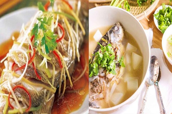 Comer pescado asado con cerveza puede ayudar a reducir la carga en el higado, ayudar a la eliminacion de toxinas y proteger las celulas hepaticas. Imagen grafica: Baja de las nubes.