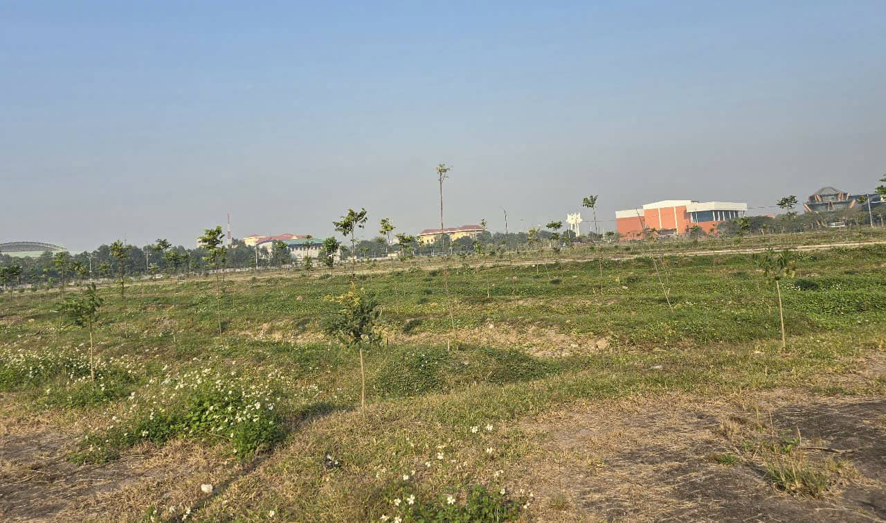 El proyecto de construir casas de huespedes en la provincia de Ninh Binh, construido en un area total de casi 12,000m2, en Dong Thanh Ward (ciudad de Hoa Lu). Foto: Nguyen Truong