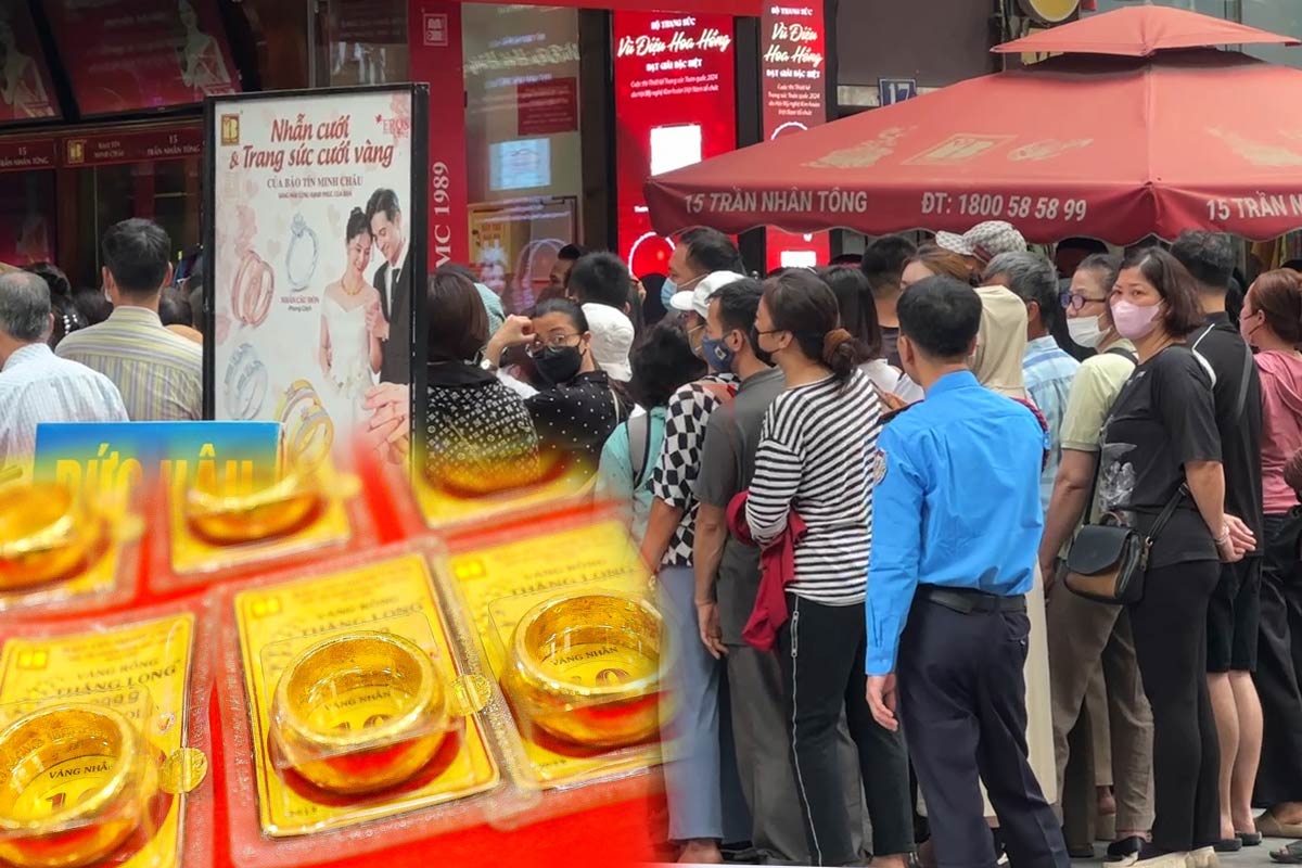 Gold prices fluctuate unexpectedly, people still rush to buy gold rings