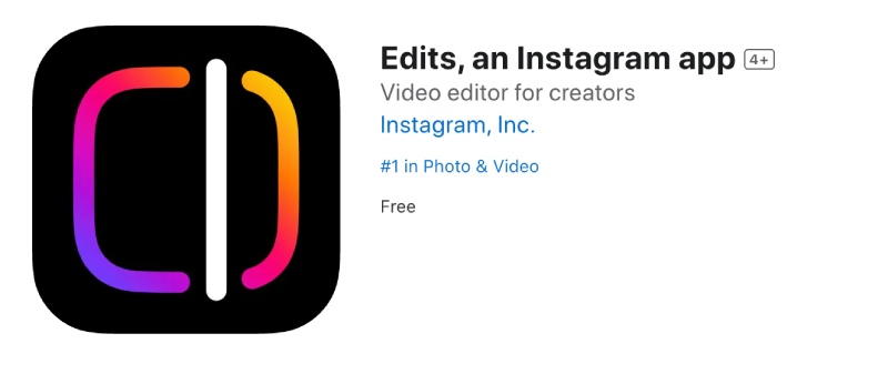 Meta officially launched a new video editing application called Edits. Photo: Quang Minh