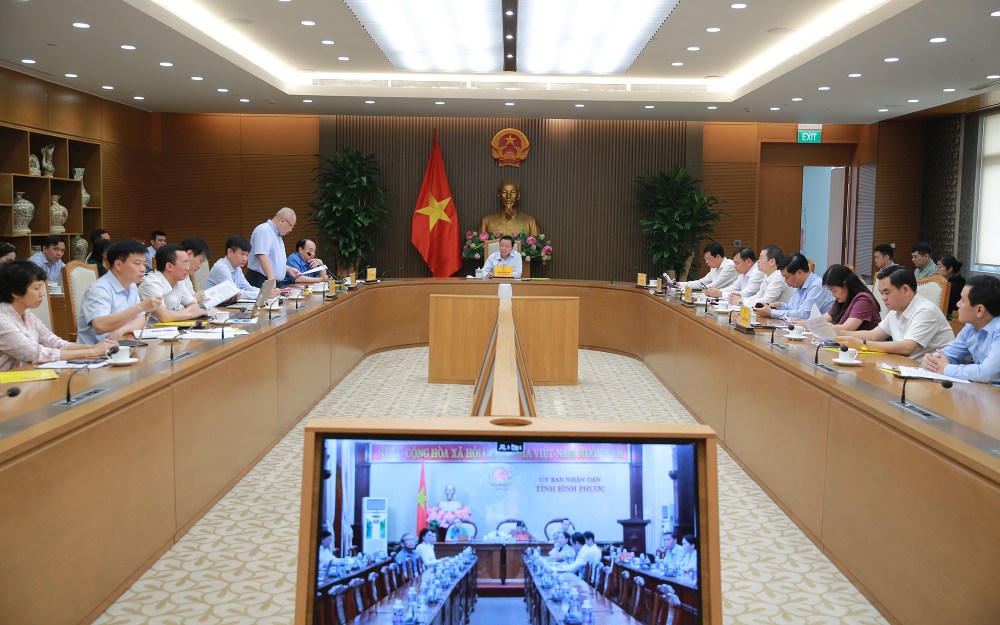 Cac dai bieu du cuoc hop. Anh: VGP