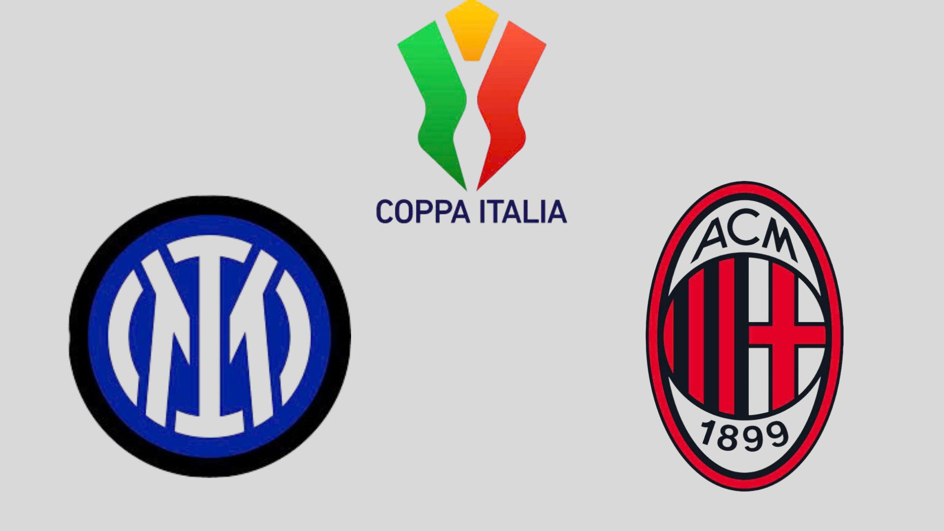 El Inter de Milan se enfrenta al AC Milan en la Coppa Italia. Diseñado por Wan An