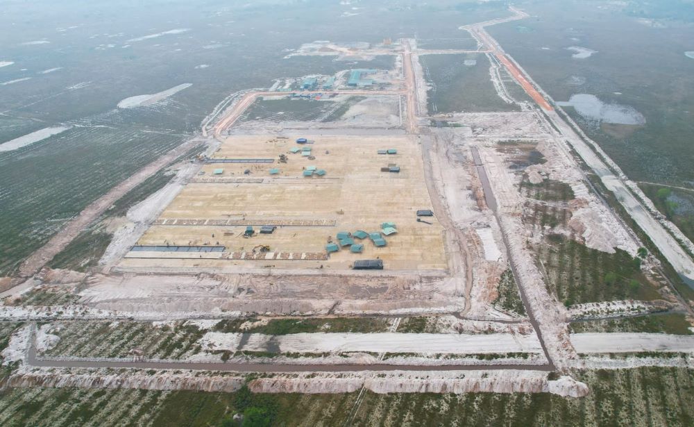 El proyecto del aeropuerto de Quang Tri. Imagen de la mañana