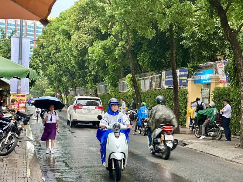 La tormenta continua en la ciudad de Hubei durante las proximas horas. Imagen de la pagina web de la organizacion