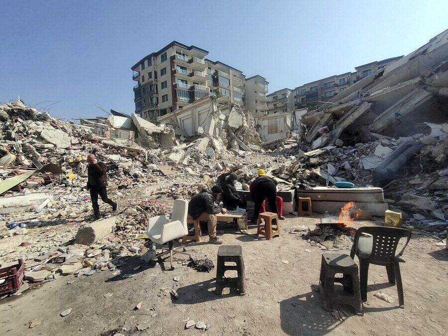 El terremoto que devasto Turquia en 2023. Imagen de la agencia Xinhua