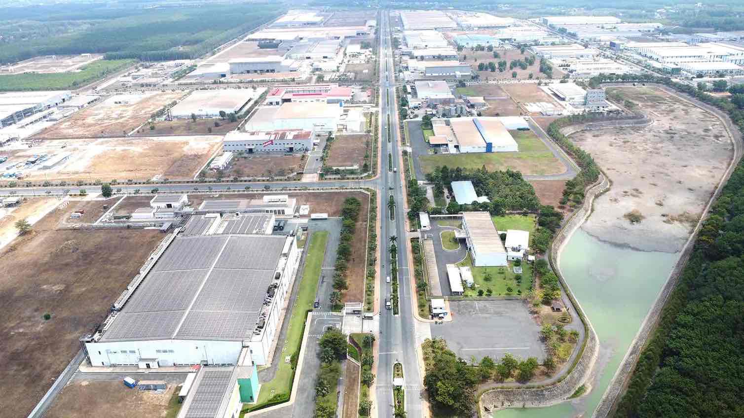 Un complejo industrial en funcionamiento en el distrito de Long Thanh, provincia de Dong Nai. Imagen de la HAC