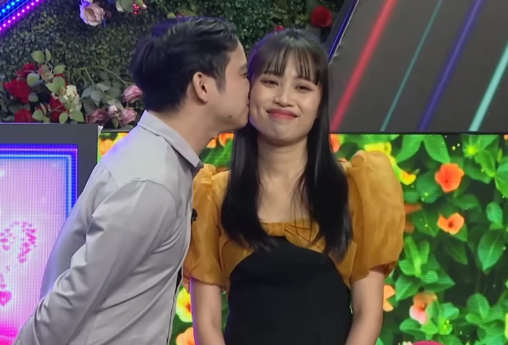 The couple at "You want to date". Photo: Producer.