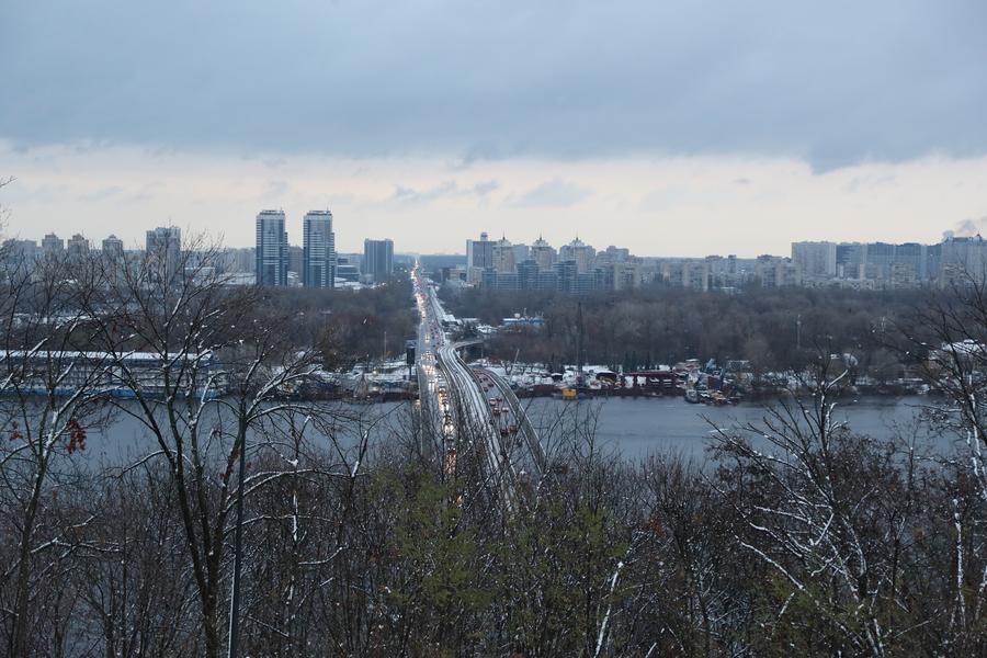 Vistas de la capital de Ucrania, Kiev. Imagen de la agencia Xinhua