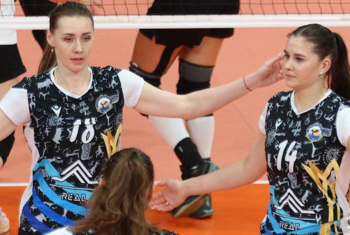 Zhetysu met High Speed in the quarter-finals of the 2025 Asian Women's Club Volleyball Cup. Photo: AVC/ Organizing Committee