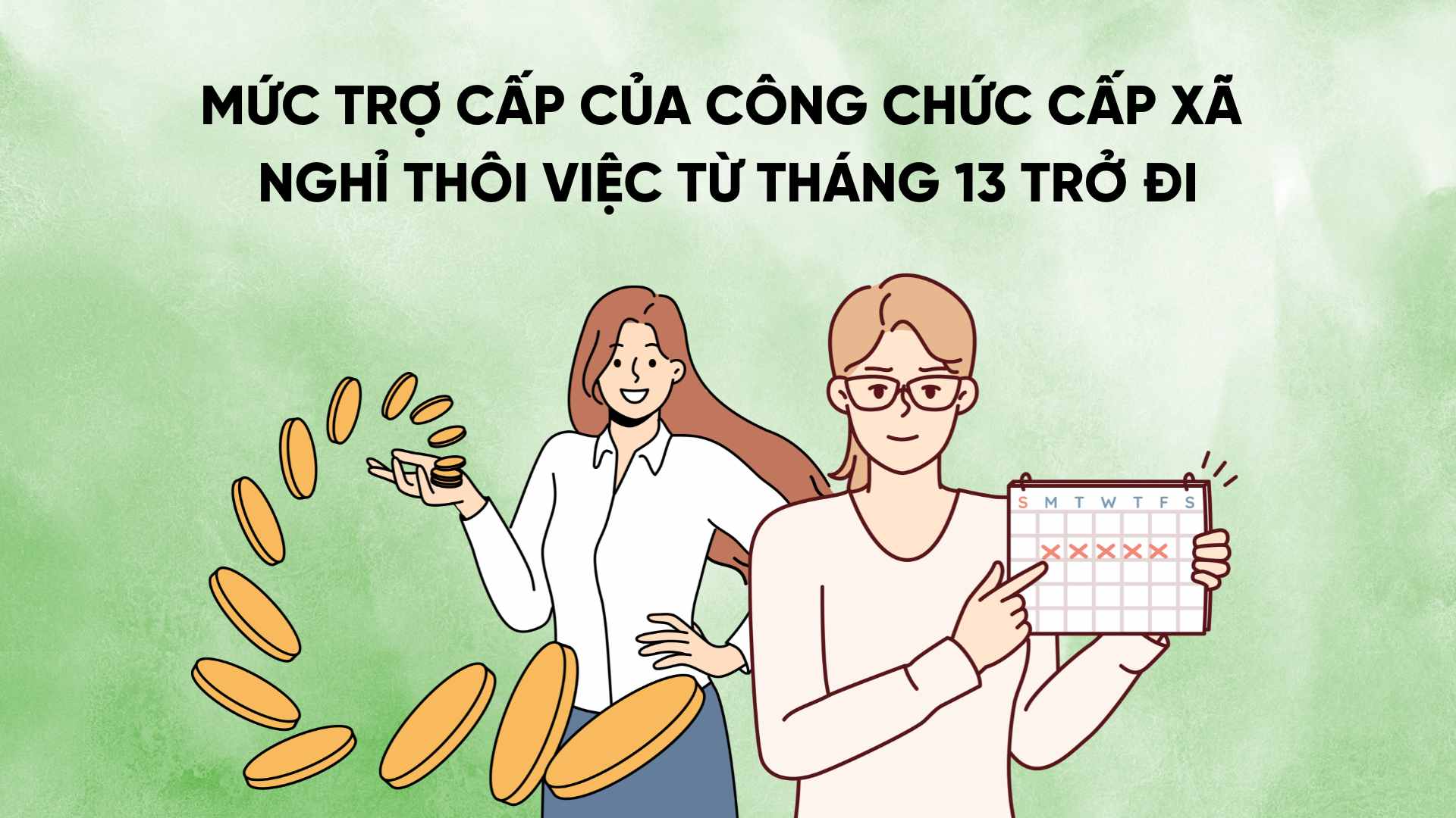 Subsidy level for commune-level civil servants who quit their jobs from 13th onwards