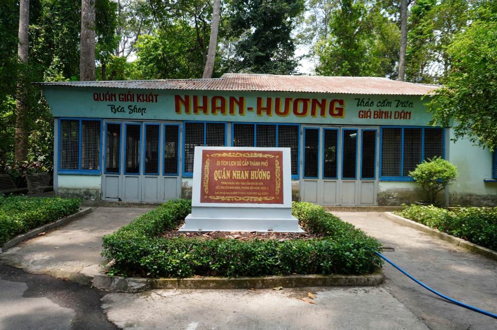 Di tich Quan Nhan Huong nam trong khuon vien Thao Cam Vien (Quan 1, TPHCM) ngay nay. Anh: Nhu Quynh
