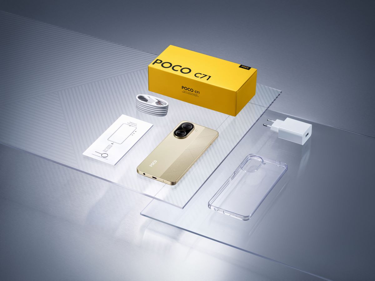 POCO stirred up the popular smartphone market with POCO C71, priced from only 2.49 million VND. Photo: POCO