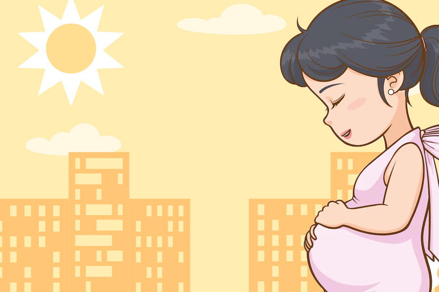 Pregnant women are susceptible to hot weather, but with just a few simple ways, pregnant mothers can keep their bodies cool and safe throughout the summer. Graphics: Thien Nhan