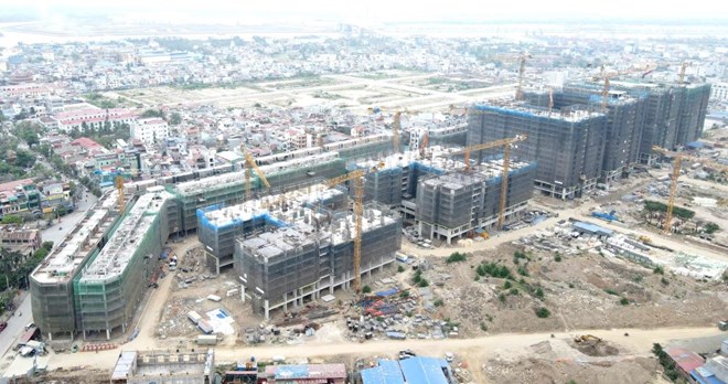 Cận cảnh dự án nhà ở xã hội quy mô 4.456 căn hộ ở Hải Phòng