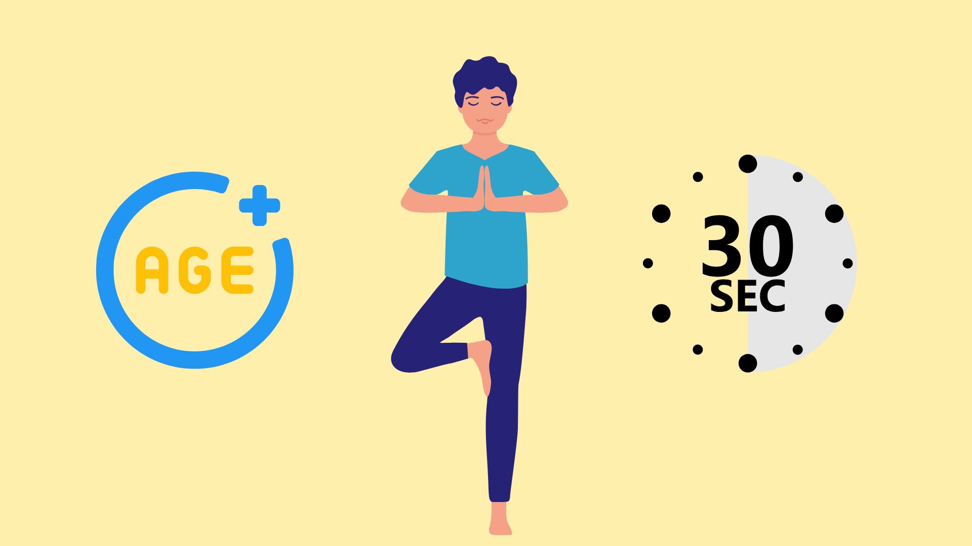 Practice standing with one leg for up to 30 seconds without losing control to help prolong life. Graphics: Thanh Thanh