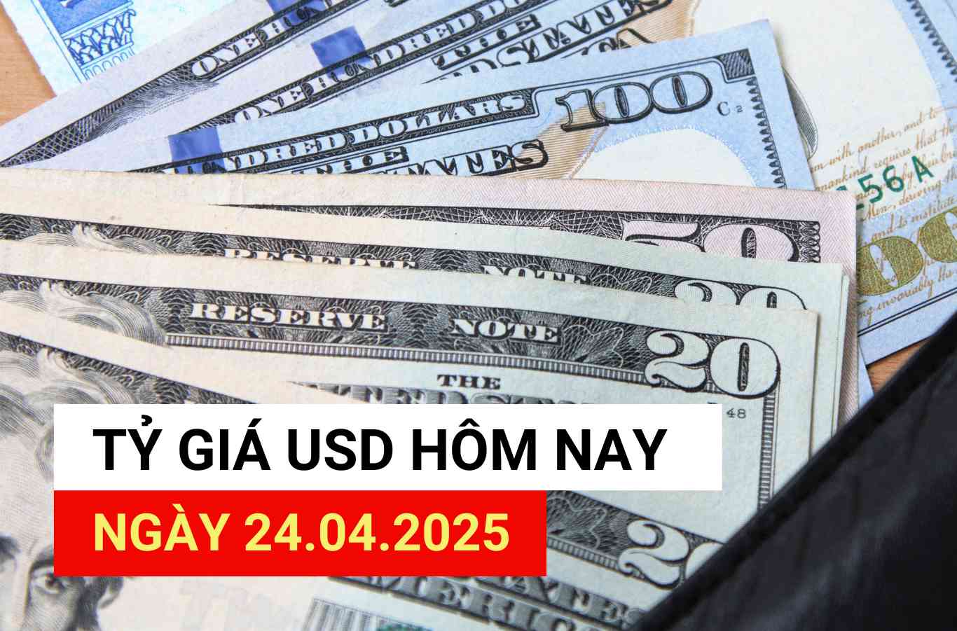 USD exchange rate today, April 24, 2025.