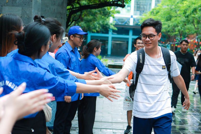 Students taking the 2024 high school graduation exam in Hanoi. Photo: Hai Nguyen