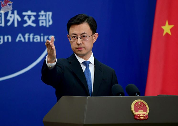 Chinese Foreign Ministry spokesman Guo Jia Kong responded to the US's criticism of reducing tariffs on Chinese goods. Photo: Chinese Ministry of Foreign Affairs
