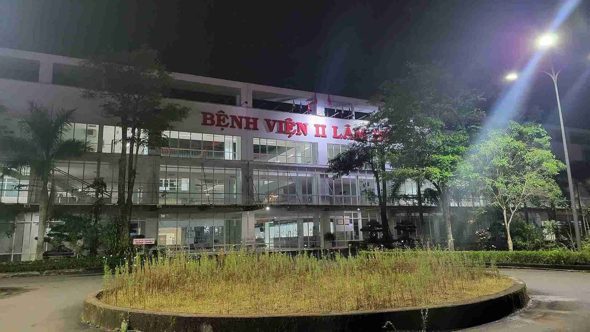 Lam Dong II Hospital where the mother B.T.H's child died. Photo: Lam Hong