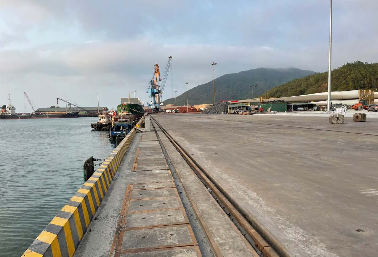 The Lao - Vietnam International Port No. 3 has been completed and is preparing for inauguration and exploitation. Photo: Tran Tuan.