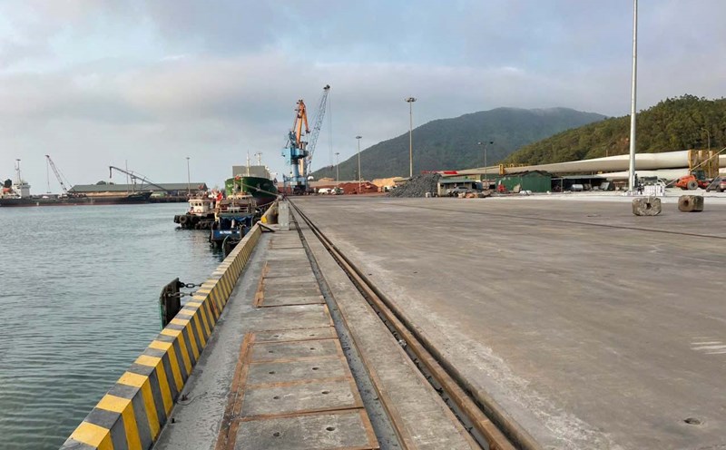The Lao - Vietnam International Port No. 3 has been completed and is preparing for inauguration and exploitation. Photo: Tran Tuan.